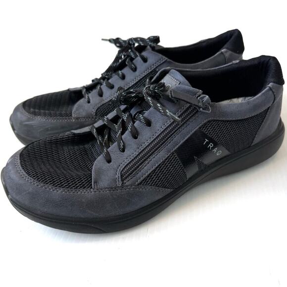 Traq by Alegria Eazee sneaker with zipper closure for easier on and off size 42 - Picture 1 of 9